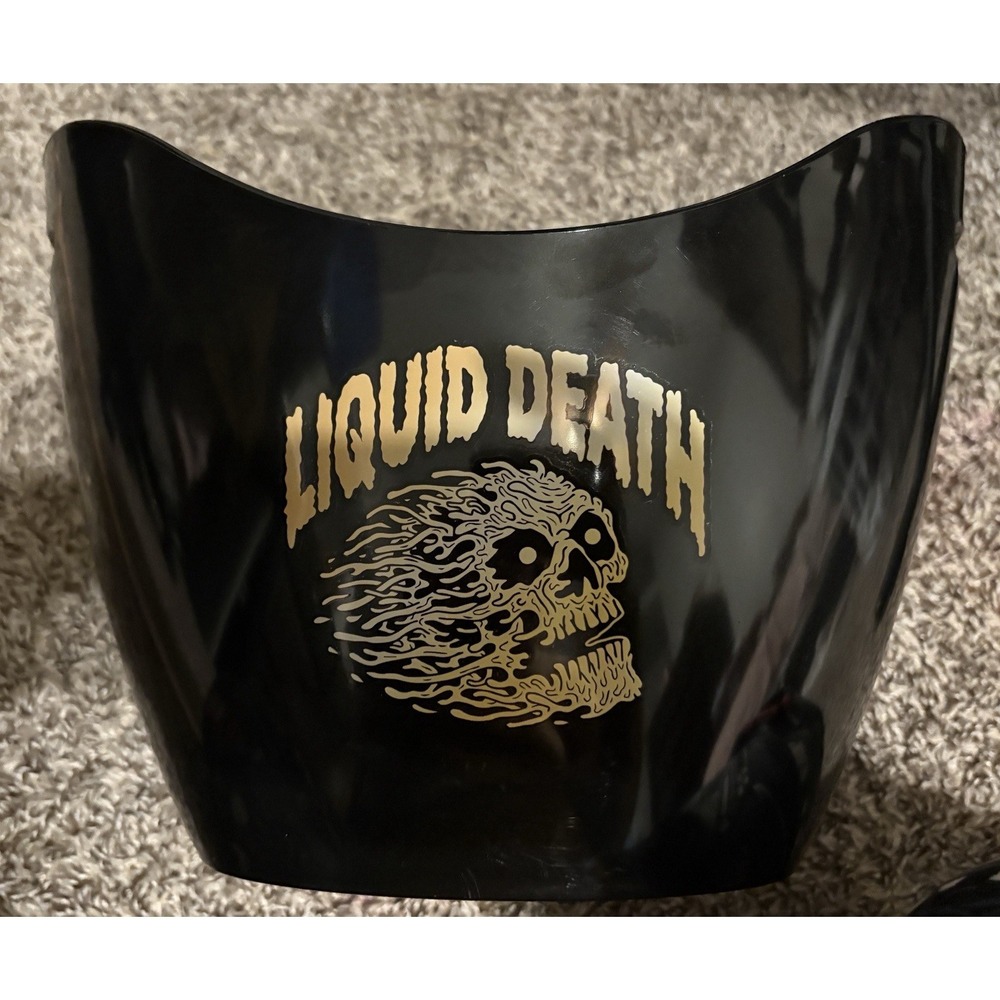 Liquid Death Branded Beverage Bucket Or Ice Tub
